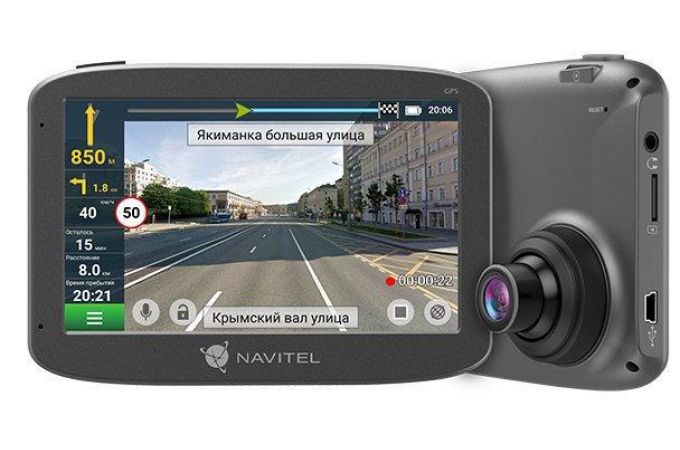 GPS-автонавигатор Navitel RE 5 DUAL(+видеорегистратор) 5",480*272,8Gb,microSDHC-2слота,FM-трансмиттер,