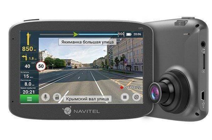 GPS-автонавигатор Navitel RE 5 DUAL(+видеорегистратор) 5",480*272,8Gb,microSDHC-2слота,FM-трансмиттер,