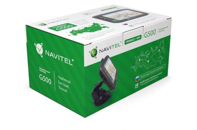 GPS-автонавигатор Navitel G500 5",480х272,4Gb,microSDHC