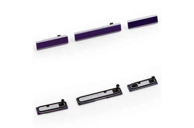 Боковые заглушки для Sony Xperia Z1 (L39h) фиолетовый