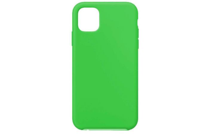 Чехол для iPhone 11 (6.1) Silicone Case Soft Touch (зеленый)
