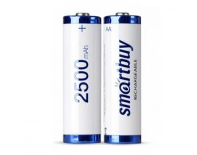 Аккумулятор NiMh Smartbuy AA/2BL 2500 mAh цена за 2 шт (24/240) (SBBR-2A02BL2500)