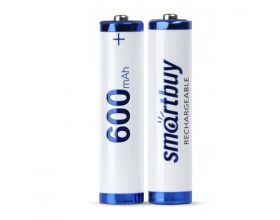 Аккумулятор NiMh Smartbuy AAA/2BL 600 mAh цена за 2 шт (24/240) (SBBR-3A02BL600)