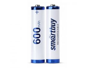 Аккумулятор NiMh Smartbuy AAA/2BL 600 mAh цена за 2 шт (24/240) (SBBR-3A02BL600)