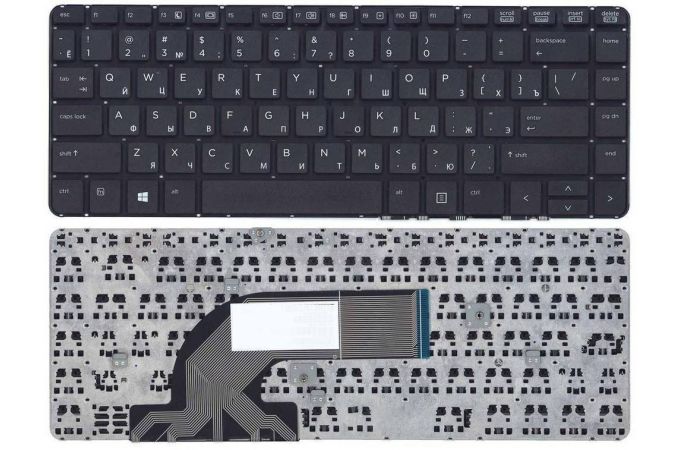 Клавиатура для ноутбука HP ProBook 430 G2 440 G2 445 G2 черная без рамки