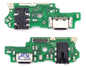 Шлейф для Tecno Pova 3 с разъемом зарядки + разъем гарнитуры (плата)