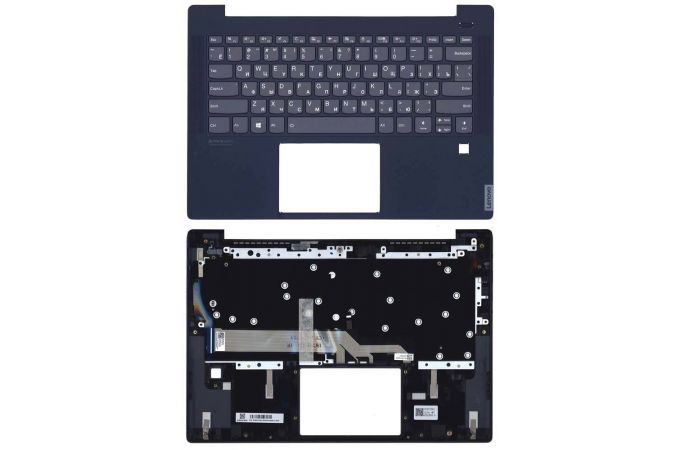 Клавиатура для Lenovo IdeaPad S540-14 топкейс синий