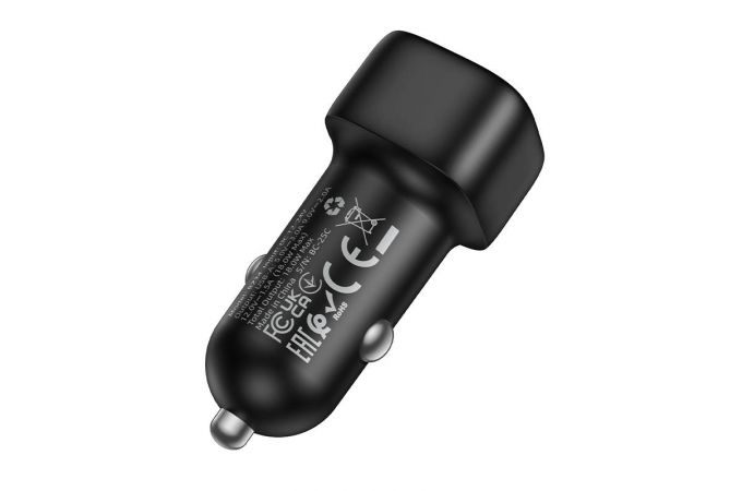 Автомобильное зарядное устройство BOROFONE BZ34 Cloud QC3.0 (черный)