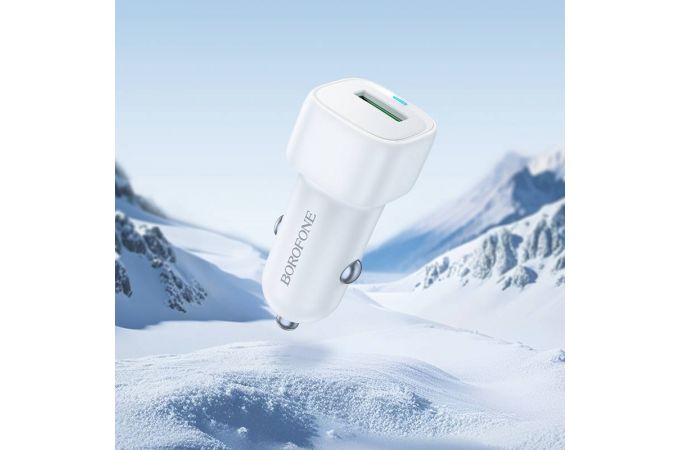 Автомобильное зарядное устройство BOROFONE BZ34 Cloud QC3.0 (черный)