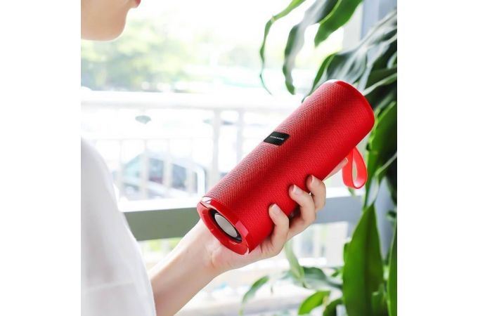 Портативная беспроводная колонка BOROFONE BR1 Beyong sport (красный)