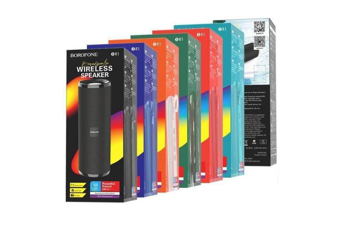 Портативная беспроводная колонка BOROFONE BR1 Beyong sport (красный)