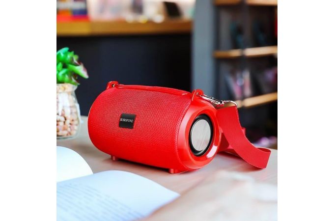 Портативная беспроводная колонка BOROFONE BR4 Horizon sport (красный)