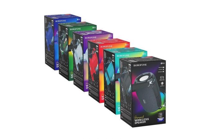 Портативная беспроводная колонка BOROFONE BR4 Horizon sport (красный)