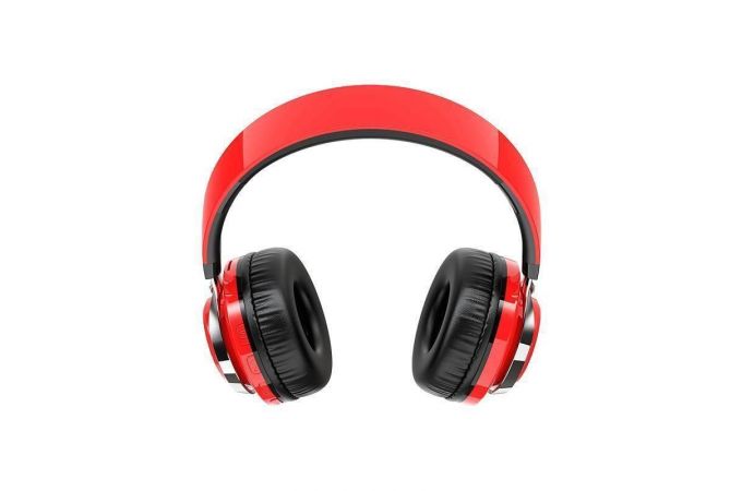 Наушники мониторные беспроводные BOROFONE BO8 Love Sound wireless headset Bluetooth (красный)