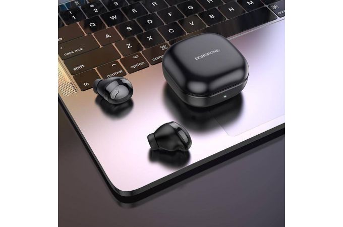 Наушники вакуумные беспроводные BOROFONE BW10 Magic rhyme true wireless BT Earphone Bluetooth (черный)