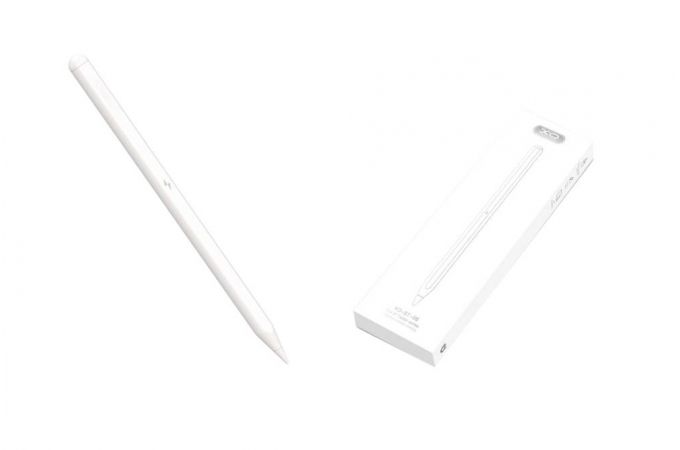 Стилус XO ST-05 upgraded universal capacitive pen (белый)