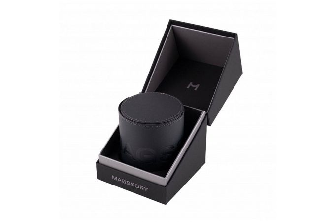 Беспроводное зарядное устройство (складное) Magssory Disc Signature Edition 3 в 1 для iPhone, с магнитами (Черный)