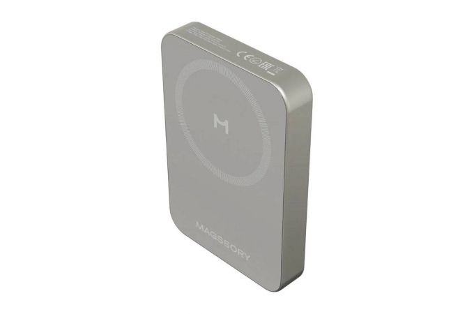 Универсальный дополнительный аккумулятор MagSafe 10000 мAh Magssory Pride 10K (Черный)