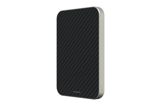 Универсальный дополнительный аккумулятор MagSafe 5000 мАh Magssory Pride Pro с поддержкой Qi2 (Черный)