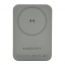 Универсальный дополнительный аккумулятор MagSafe 5000 мАh Magssory Pride Pro с поддержкой Qi2 (Черный)