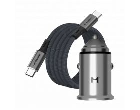 Автомобильное зарядное устройство Magssory 45w для двух устройств, с магнитным кабелем Type-C-Type-C