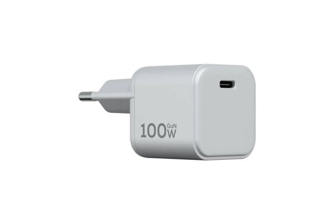 Сетевое зарядное устройство (компактное) Magssory Nano Boost 100W GaN (Белый)