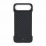 Чехол для iPhone 17 Air (6,5) Безрамочный чехол Magssory с MagSafe, кевлар (Черный)