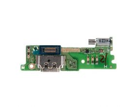 Шлейф для Sony Xperia XA1 (G3121/ G3112/ G3116) с разъемом зарядки + вибро + микрофон (плата) HQ