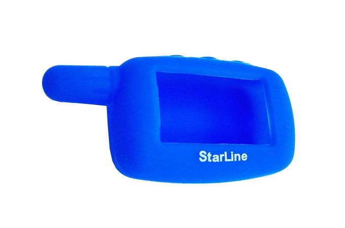 Чехол силиконовый для брелка автосигнализации StarLine A9  цветной