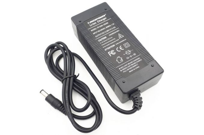 Адаптер питания для электросамокатов для Li-Ion батарей (12.60V 3.0A 5.5*2.1)