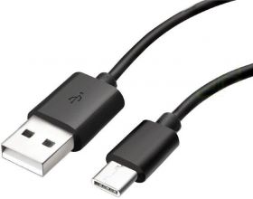 Кабель USB - USB Type-C BoraSCO (20545) (черный) 2A 1м