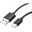 Кабель USB - USB Type-C BoraSCO (20545) (черный) 2A 1м