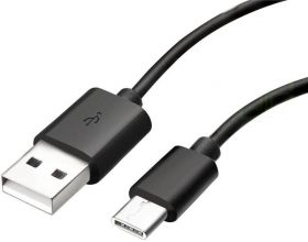 Кабель USB - USB Type-C BoraSCO (21975) 2A (черный) 2м