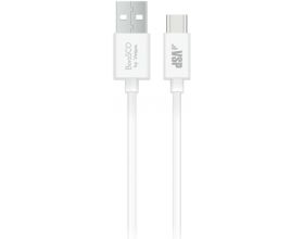 Кабель USB - USB Type-C BoraSCO (34850) 2A (белый) 1м