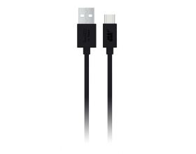 Кабель USB - USB Type-C BoraSCO (50763) 3A (черный) 1м