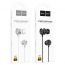 Наушники вакуумные проводные HOCO M96 Platinum hearphones with microphone (черный)