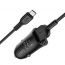 Автомобильное зарядное устройство АЗУ 2USB + кабель MicroUSB HOCO Z39 QC3.0 (черный)