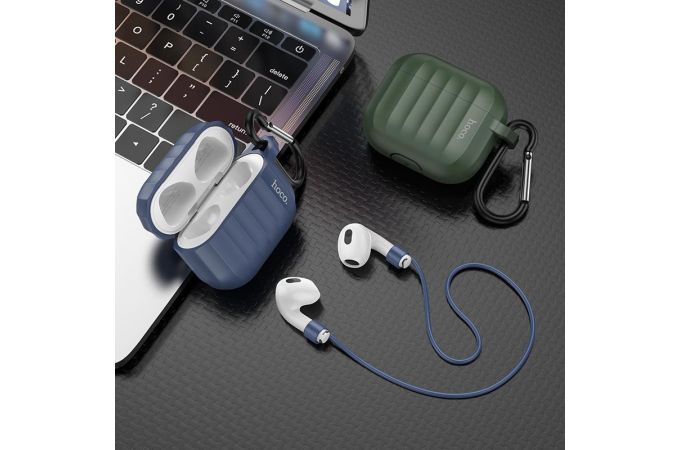 Чехол для наушников HOCO WB22 AirPods 3 Copy orig. (зеленый)