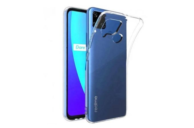 Чехол для Realme C15 ультратонкий 0,3мм (прозрачный)