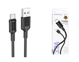 Кабель USB - USB Type-C BOROFONE BX111, (черный) 1м