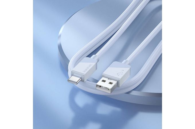 Кабель USB - USB Type-C BOROFONE BX107 Excellent, 2A (синий) 1м