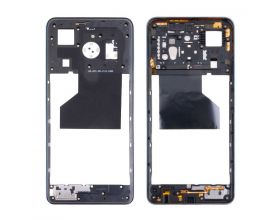Средняя часть для Tecno Pova 6 Neo (LI6) (рамка задней крышки) черный