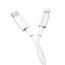 Кабель USB Type-C - Lightning BOROFONE BX36, 3A PD18W (белый) 1,2м