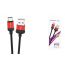 Кабель USB - USB Type-C BOROFONE BX28, 3A (черный) 1м