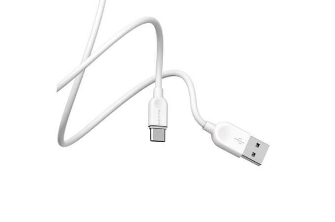 Кабель USB - USB Type-C BOROFONE BX14, 2A (белый) 3м