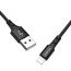 Кабель USB - Lightning BOROFONE BX20, 2,4A (черный) 1м