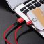 Кабель USB - Lightning BOROFONE BX20, 2,4A (красный) 1м