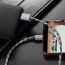 Кабель USB - USB Type-C BOROFONE BX24, 3A (серый) 1м (в оплетке)