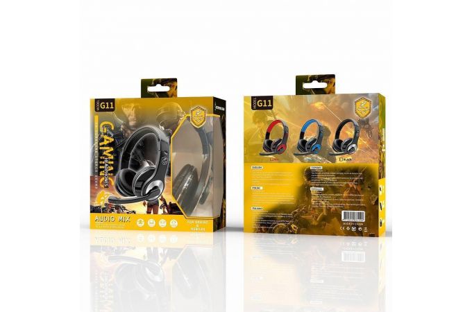 Наушники мониторные проводные KADUM G11 (черный)