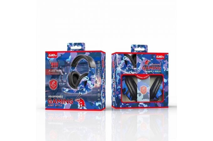 Наушники мониторные проводные KADUM G10 (синий хаки)